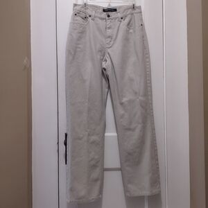 Bill Blass Cream Jeans